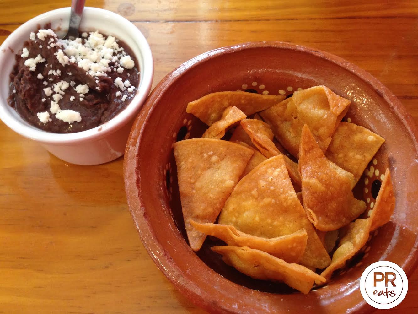 Chips and Refried Beans